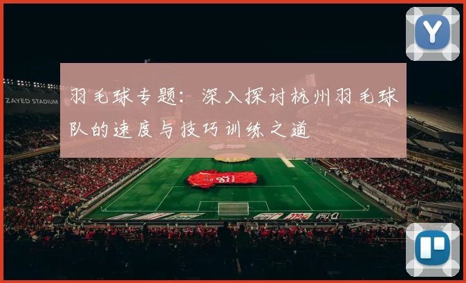 羽毛球专题：深入探讨杭州羽毛球队的速度与技巧训练之道
