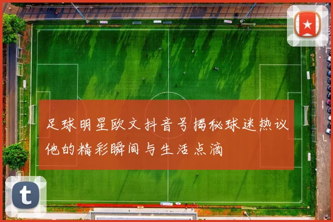 足球明星欧文抖音号揭秘球迷热议他的精彩瞬间与生活点滴