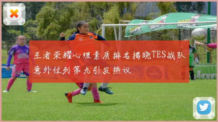 王者荣耀心理素质排名揭晓TES战队意外位列第九引发热议